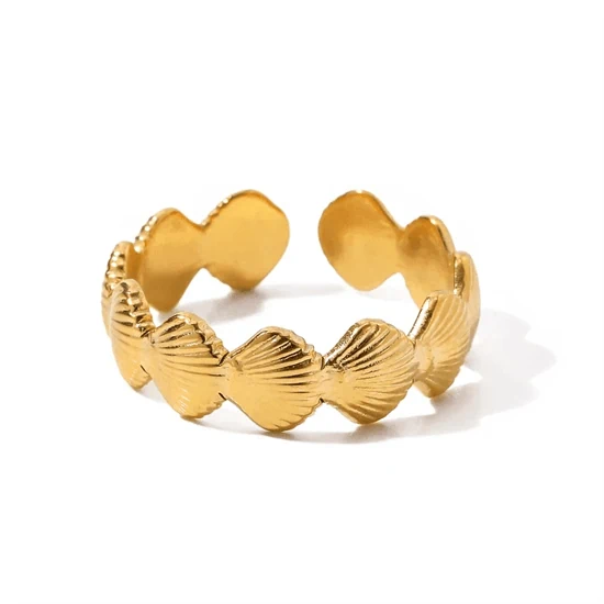 MONA SHELL ADJUSTABLE RING 0383