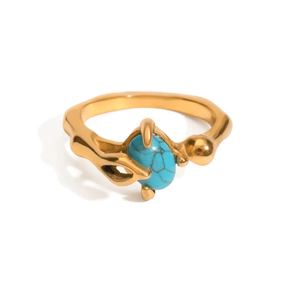JANA TURQUOISE RING 0390